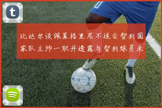 比达尔谈佩莱格里尼不适合智利国家队主帅一职并透露与智利球员未共事经历